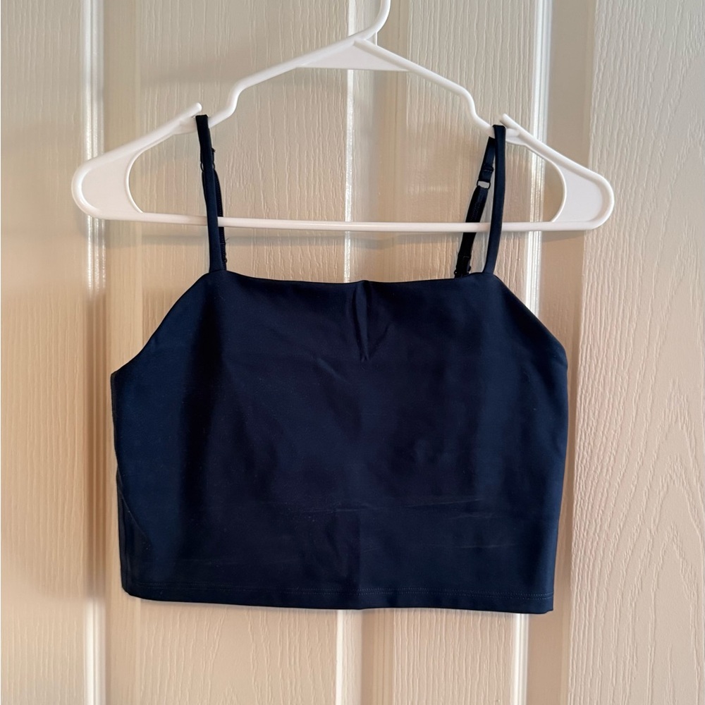 Girlfriend Collective Navy Blue Women's Camisole Top